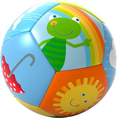 HABA 306318 - Babyball Regenbogenwelt, Bälle ab 6...