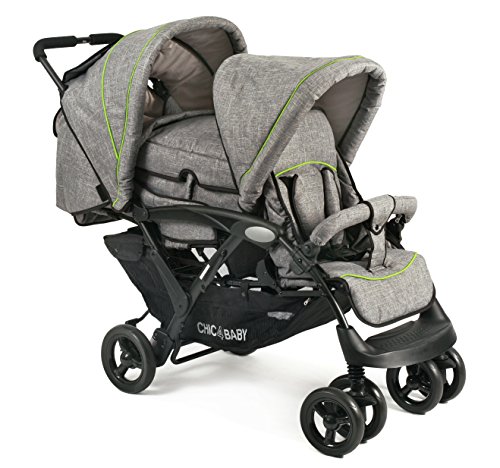 CHIC 4 BABY - Geschwisterwagen DUO mit Tragetasche...