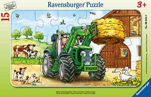 Ravensburger Kinderpuzzle - 06044 Traktor auf dem...